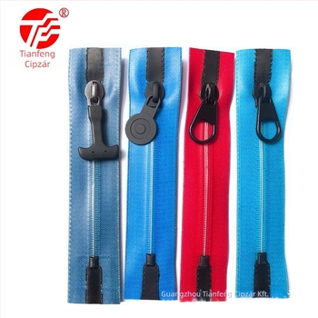 Nylonos vízálló cipzár zárt véggel; Márka: Lala hand