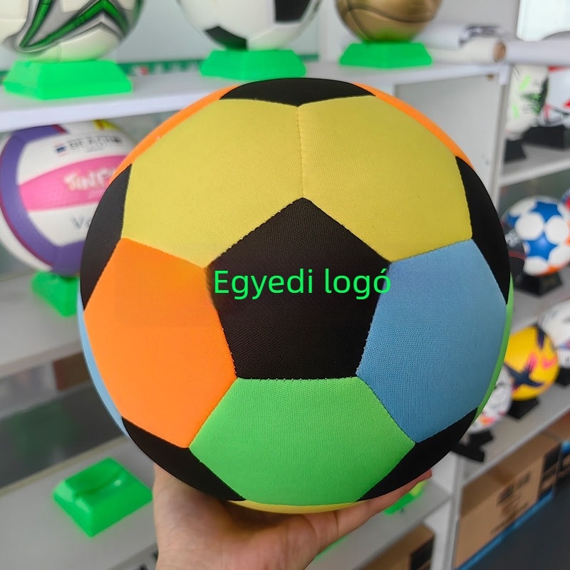 Beltéri csendes futball-labda gyermekeknek – kezdők számára, lágy biztonságos anyag, gépi varrás, Specifikáció 4