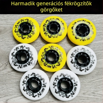 3. generációs fékkerekkel ellátott görkorcsolya, egylábas kialakítás, tartós kopásálló kerekek