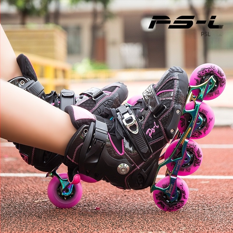 Roller skates PU+háló felsőrésszel, gumírozott talppal, egysoros kerekek, márka JUF/Hurricane