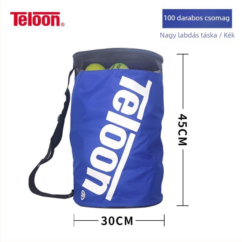 Összecsukható vízálló tenisz táska cső-formájú dizájnnal, vállon viselhető, nagy kapacitás - Modell 010