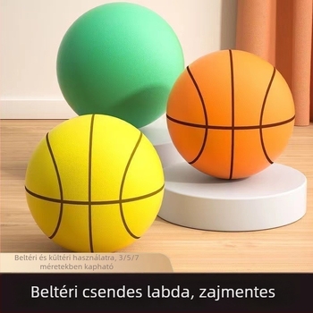 2 méteres visszapattanó edzőlabda kosárlabdához – halk beltéri használatra, megnövelt rugalmasság