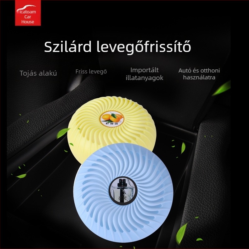Car House szilárd ülésparfüm autóhoz, virágos jegyek, 120 g, 90 napnál hosszabb illatmegőrzés, aromaterápia és szageltávolítás