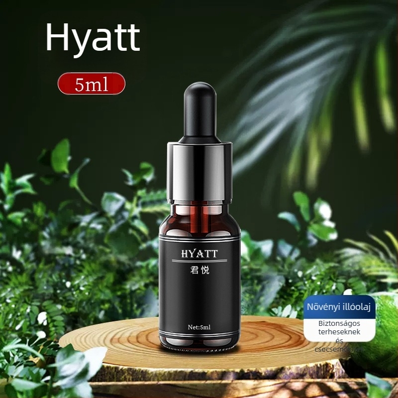 Autóban használható aromaterápiás diffúzor dekoráció, fémtartóval, 5–10 ml, Chypre illat, párolgási idő 61–90 nap