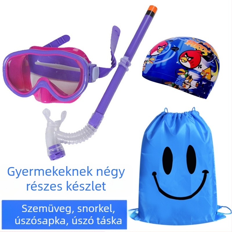 Youyou gyermekeknek szóló párásodásgátló úszószemüveg polikarbonát lencsékkel