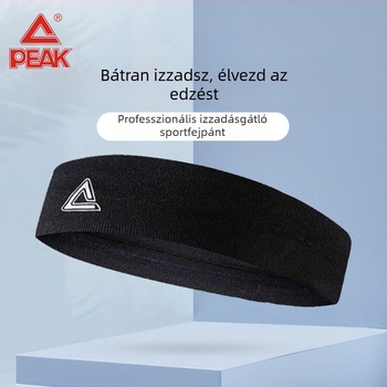 Peak pamut sport fejpánt, izzadságszívó, lélegző, gyorsan száradó, kényelmes és elasztikus, uniszex