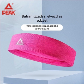 Peak pamut sport fejpánt, izzadságszívó, lélegző, gyorsan száradó, kényelmes és elasztikus, uniszex