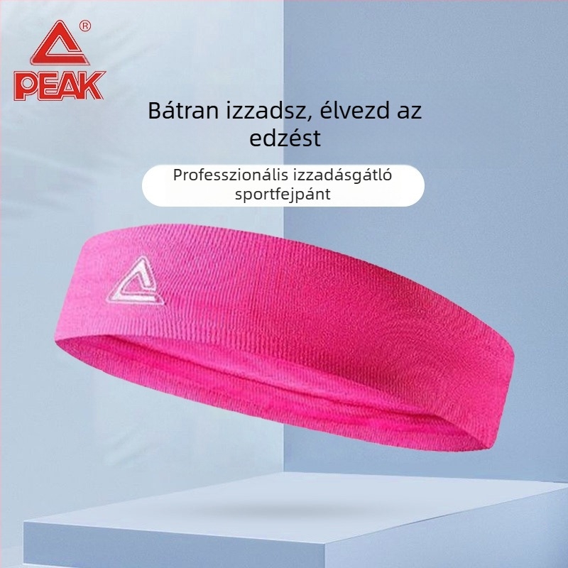 Peak pamut sport fejpánt, izzadságszívó, lélegző, gyorsan száradó, kényelmes és elasztikus, uniszex
