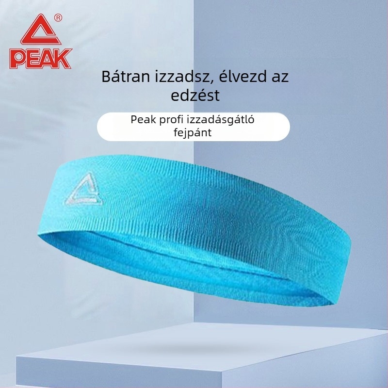 Peak pamut sport fejpánt, izzadságszívó, lélegző, gyorsan száradó, kényelmes és elasztikus, uniszex