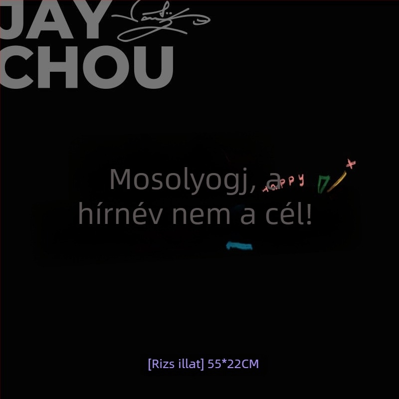 Autó karosszéria matrica – Jay Chou albumborító dizájn, mintázat: karakter, felhelyezés: szívócsésze, anyag: egyéb