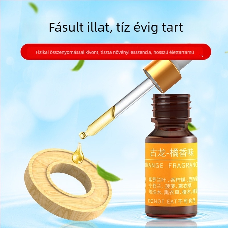 Autóba szánt aromaterápiás dísz napelemes forgófunkcióval – Ülésanyag: alumíniumötvözet, fa tónusú illat, Osmanthus Sea Lemon illat, párolgási idő 1–15 nap