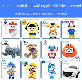 Személyre szabott plüss fejpánt korall-színű velúrral, állatmintás, kötött