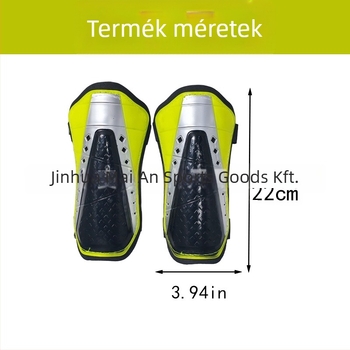 MAICCA futball sípcsontvédők – kétoldalas műanyag védő felnőtteknek és gyerekeknek