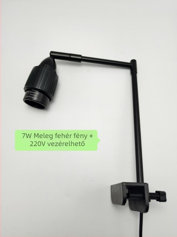 LED akváriumklipsz lámpa tájvilágításhoz víz alatti növényekhez — alumínium, 5W/7W, 0,5 kg, Teljes spektrum