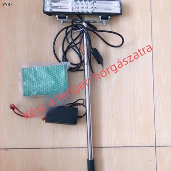 Víz alatti horgászlámpa – ultra fényes, vízálló, energiahatékony, teljes készlet