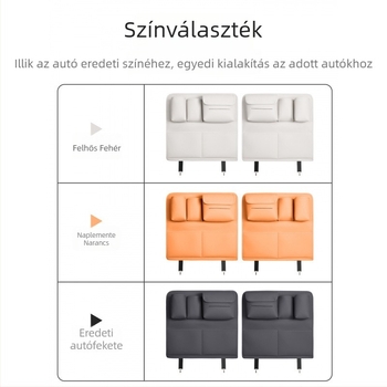 Alpine 7/8/9-ülés hátsó ajtóvédő párna, műanyag anyag, többfunkciós belső védő kiegészítő