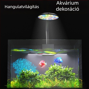 Akvarisztikus klip lámpa USB-tápellátású, dimmelhető LED, 3W