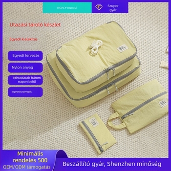 Noah kocka alakú nejlon utazótáska, Modell 11, Multifunkcionális szervező