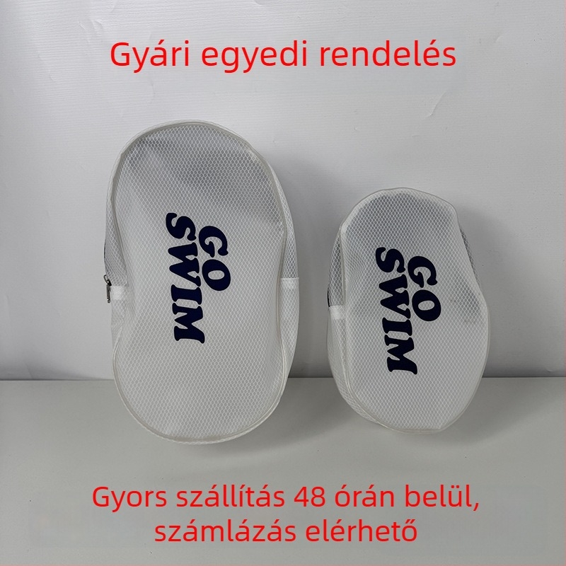 Nylon külső vízálló táska szabadtéri sportokra, száraz–nedves szétválasztóval és hálós belsővel