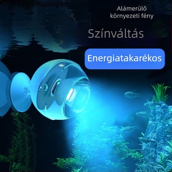 Akvárium LED klip lámpa - vízálló, ultra-fényes, dekoratív spotlámpa