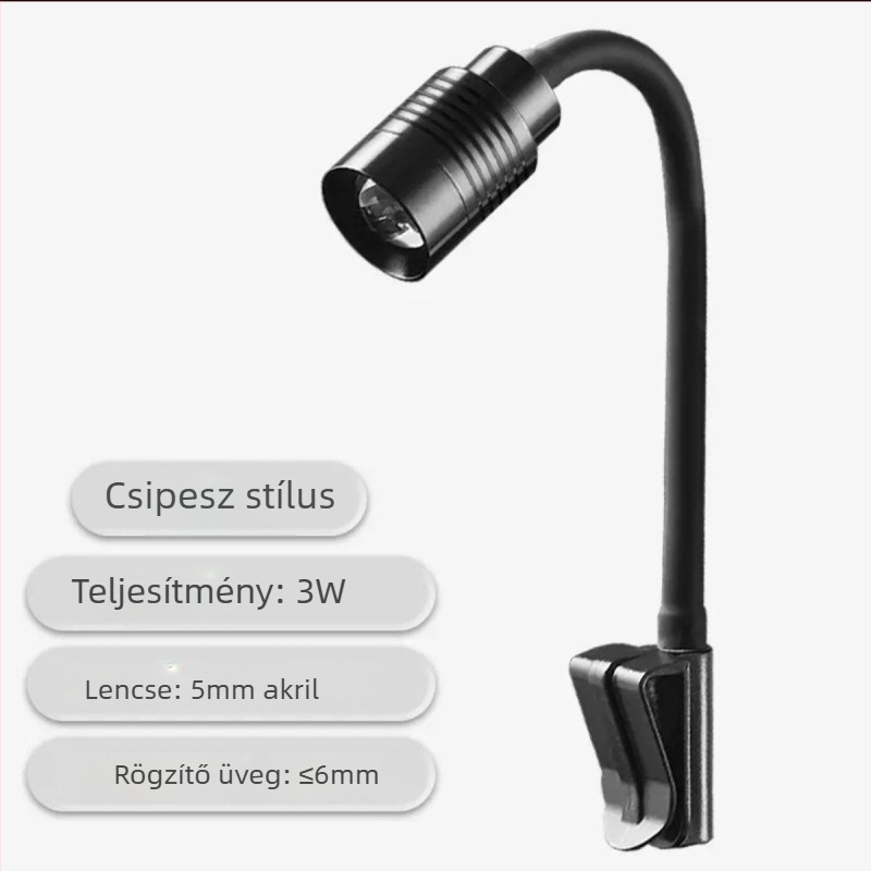 LED akváriumi spotlámpa három időzítővel halak és vízi növények számára