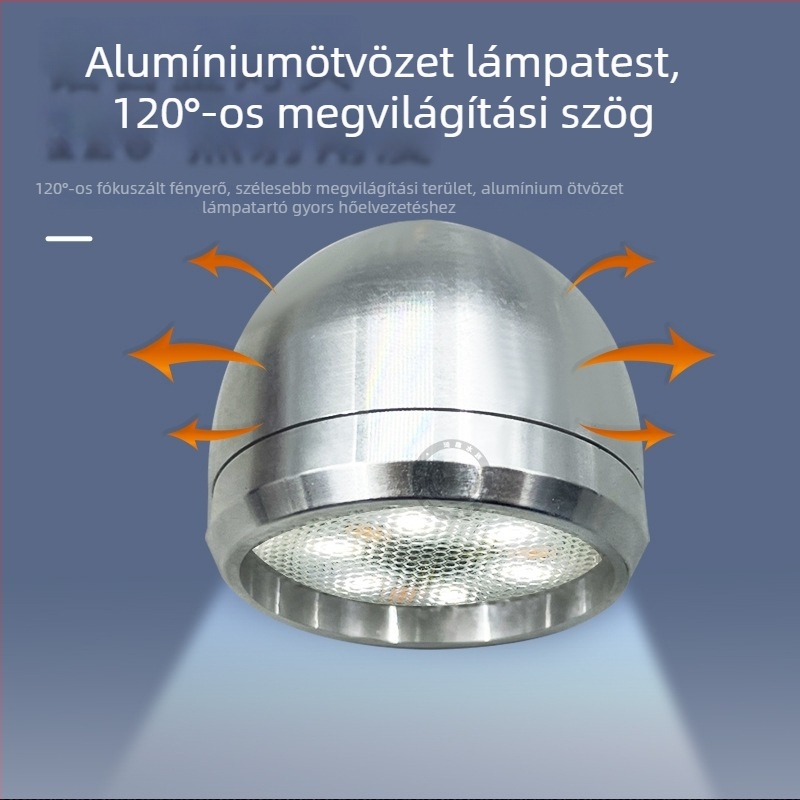 Xinma LED akváriumi világítás csíptetővel, alumínium ötvözet, 3–5W, 300 g