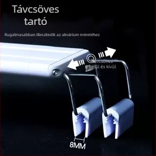 LED Akvárium Lámpa, energiatakarékos, vízálló, fény növényekhez az akváriumban, napfény-szimuláció, 5W