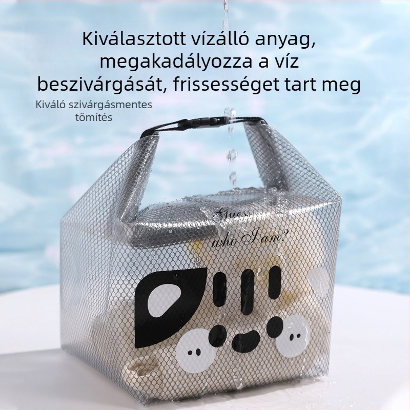 Beilian EVA kocka alakú vízálló tároló táska — többfunkciós utazótáska smink- és kozmetikai kellékek számára