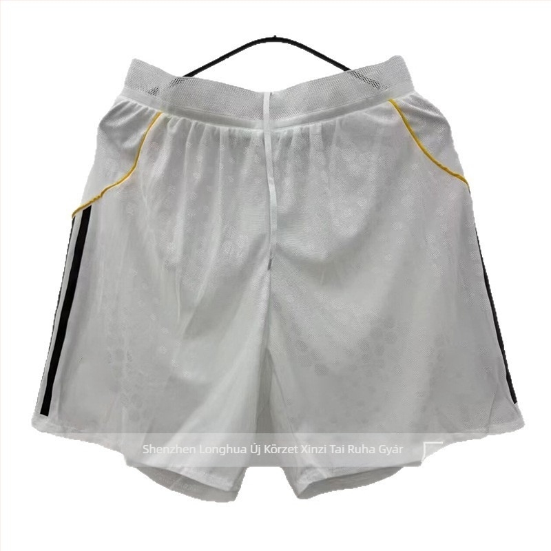 White Horse Játékos Kiadás Futball Rövidnadrág 2025-26 (Feldolgozás és testreszabás elérhető; Alkalmazható területek: futball, kosárlabda és röplabda; Engedélyezett magánmárka; Termékkategória: rajongói felszerelés)