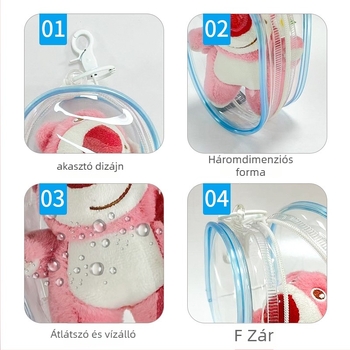 PVC kocka alakú függő tároló – tárolás, japán stílus, fehérneműk számára