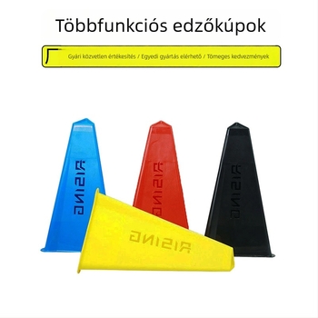 Futball-edzés jelzőkúpok kültéri edzésekhez