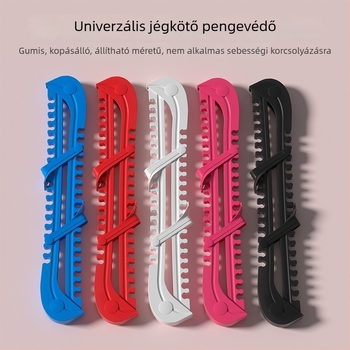 Jégkorong korcsolya pengéjének védőborítása – kompatibilis felnőttek és gyermekek számára, pengeszélesség 34.5×1.5×6 cm