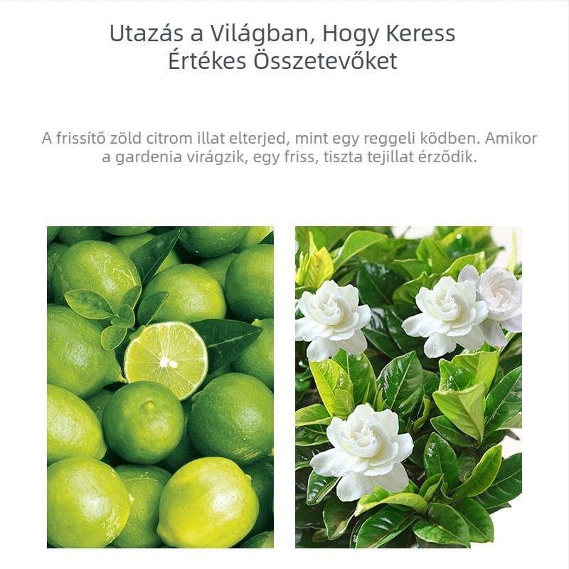 Parfüm gardéniával – virágos illat, tartós, friss és könnyed; Márka: Other