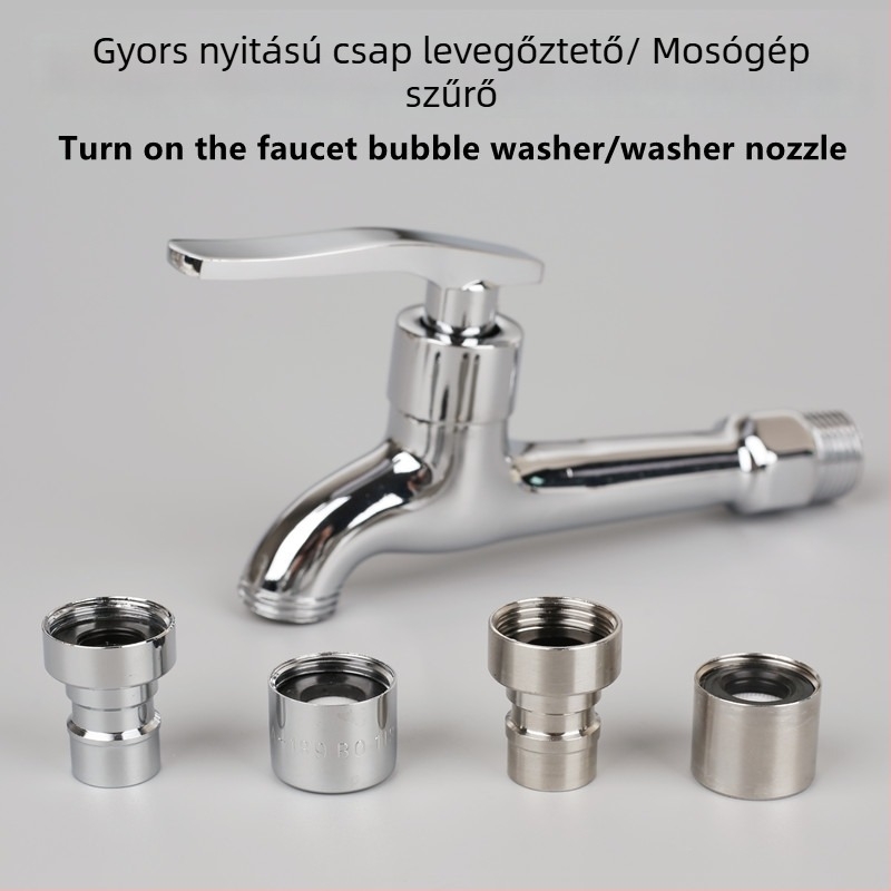 Gyorsnyitó csaptelep, teljes réz test, kerámia szelepcsap, CE tanúsítvány