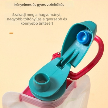 Összecsukható víz táska – anyag: selyem virág, PVC konstrukció, logó nélküli, első osztályú termék