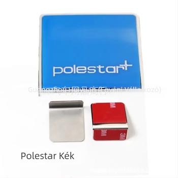 Autómatrica Volvo/Polestar: dekoratív címke a középső hálóhoz és a hátsó karosszériához, kettős használat — ABS anyag; ragasztóval történő felhelyezés; minta a képen látható; testreszabás elérhető
