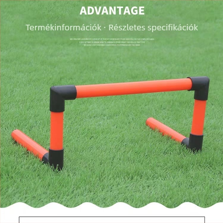 MAICCA Hajlékony Edzőakadály a Futball Edzéséhez – PVC Anyag, Edzés Eszközök, Alkalmas Futballra és Foot Volleyra