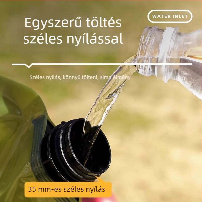 Yihan összecsukható vízszsák kültéri használatra, PVC műanyagból, nagy kapacitású, hordozható víztároló kempingezéshez és túrázáshoz