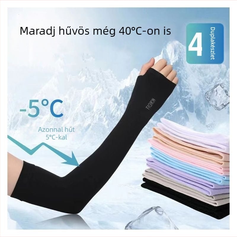 Nyári hűsítő karvédők a napsugár elleni védelemhez, 1 pár