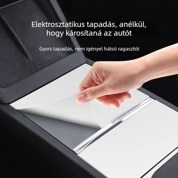 Szilikon központi kezelőpanel védő a Tesla Model Y és Model 3 számára – karcolásálló és kopásálló