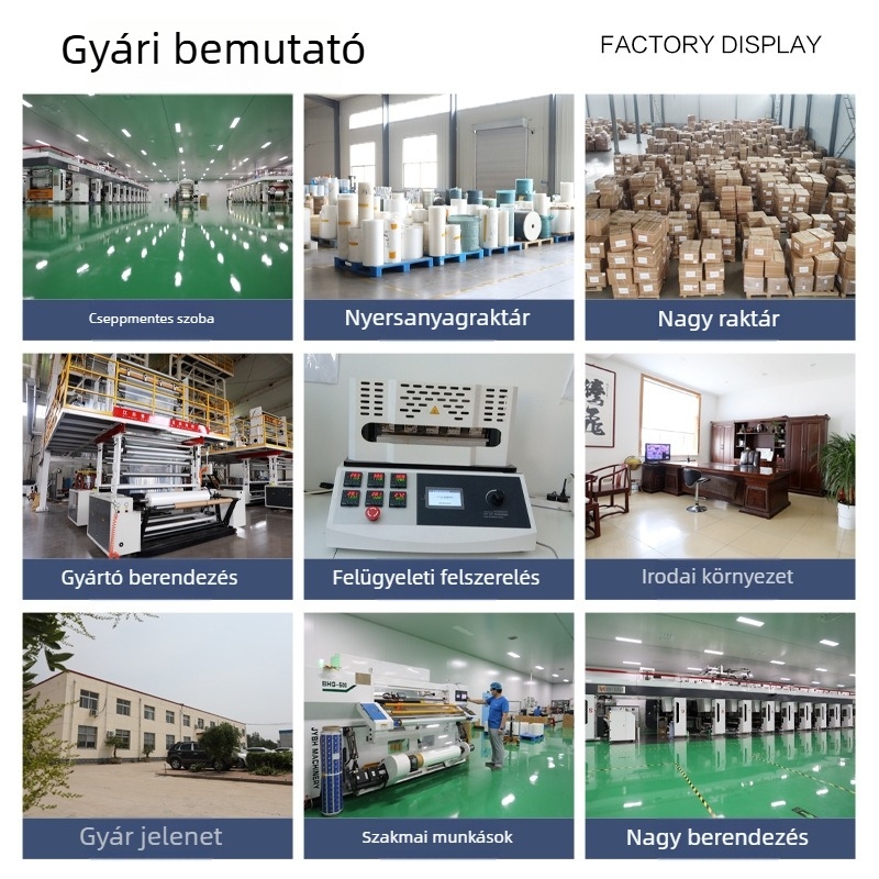 Poliészter vákuum tasak élelmiszer-tároláshoz, átlátszó, négyszögletes vagy téglalap alakú