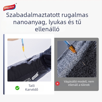 Taili Karvédő Ujjvédő – vágás elleni és szúrás elleni védelem, könnyű, vízálló, többrétegű anyag