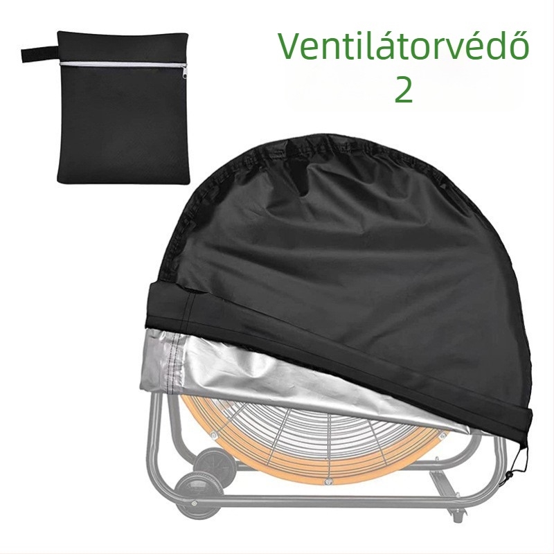 Poliészter porvédő burkolat otthoni ipari ventilátorhoz – esőálló védőfedél