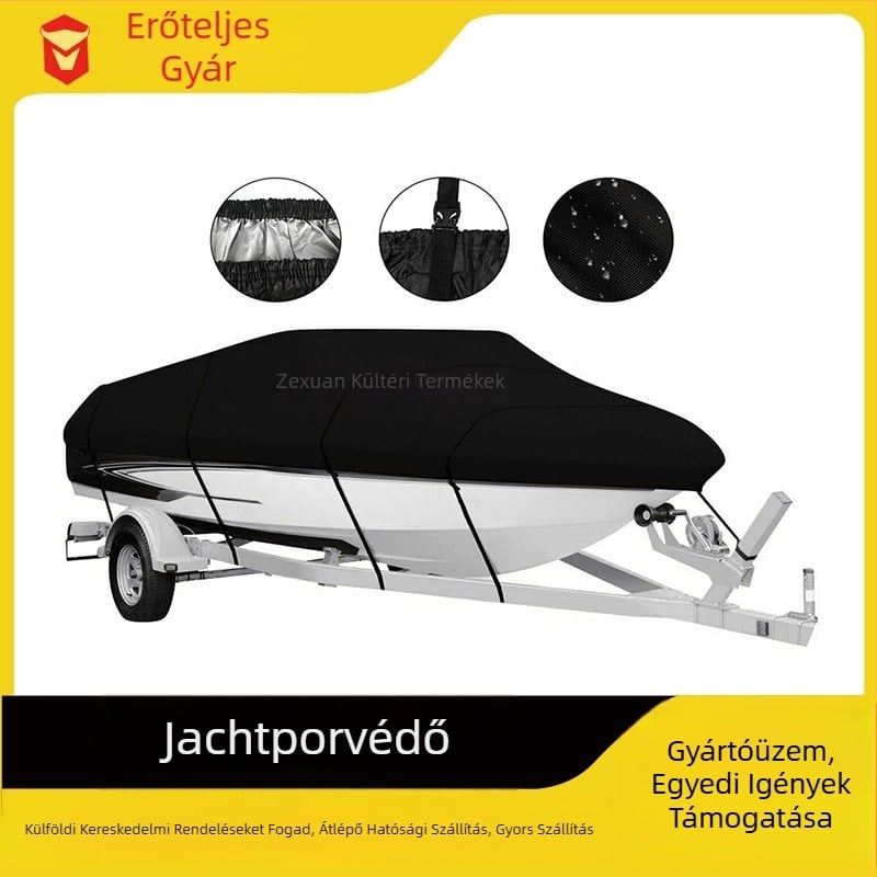 Kültéri V-alakú jachtfedél por- és UV‑álló, esőálló