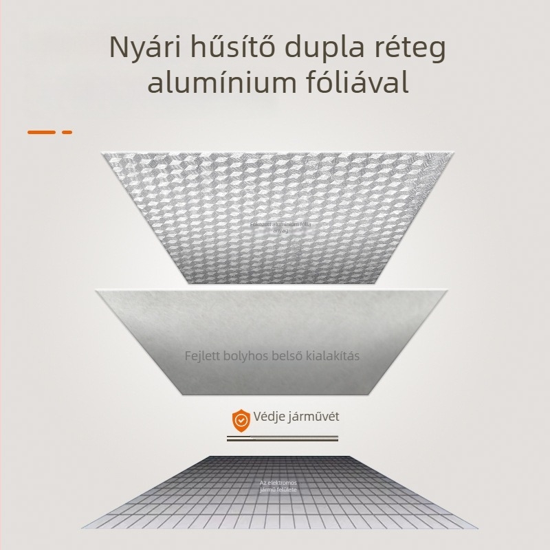 Elektromos jármű takaró — vastagított anyag, vízálló, UV védelem, porvédő (vízálló; UV védelem; porvédő; vastagított anyag)