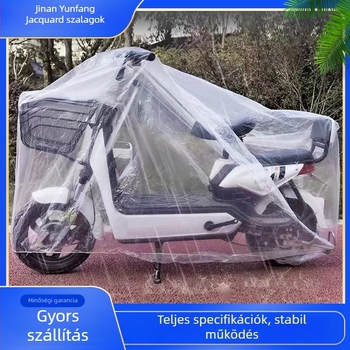 Elektromos járművédő takaró, esőálló, minimalista stílus