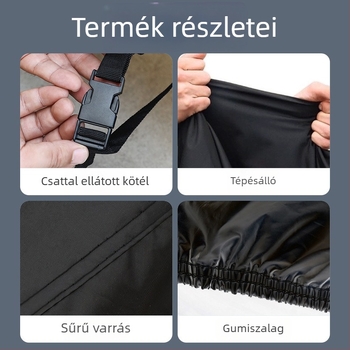 Poetry motorkerékpár takaró, univerzális négy évszakos védelem elektromos kerékpárok számára, esőálló, porálló és napvédő