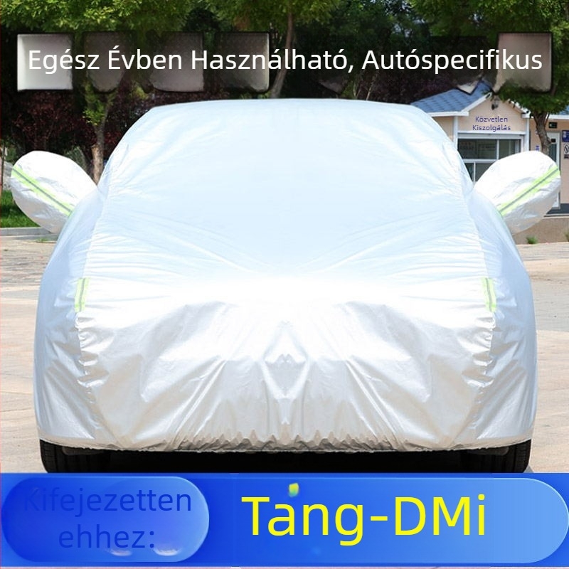 BYD Tang DMi New Energy SUV autóvédő huzat, napvédő, vízálló, hőszigetelő, vastag, testre szabott