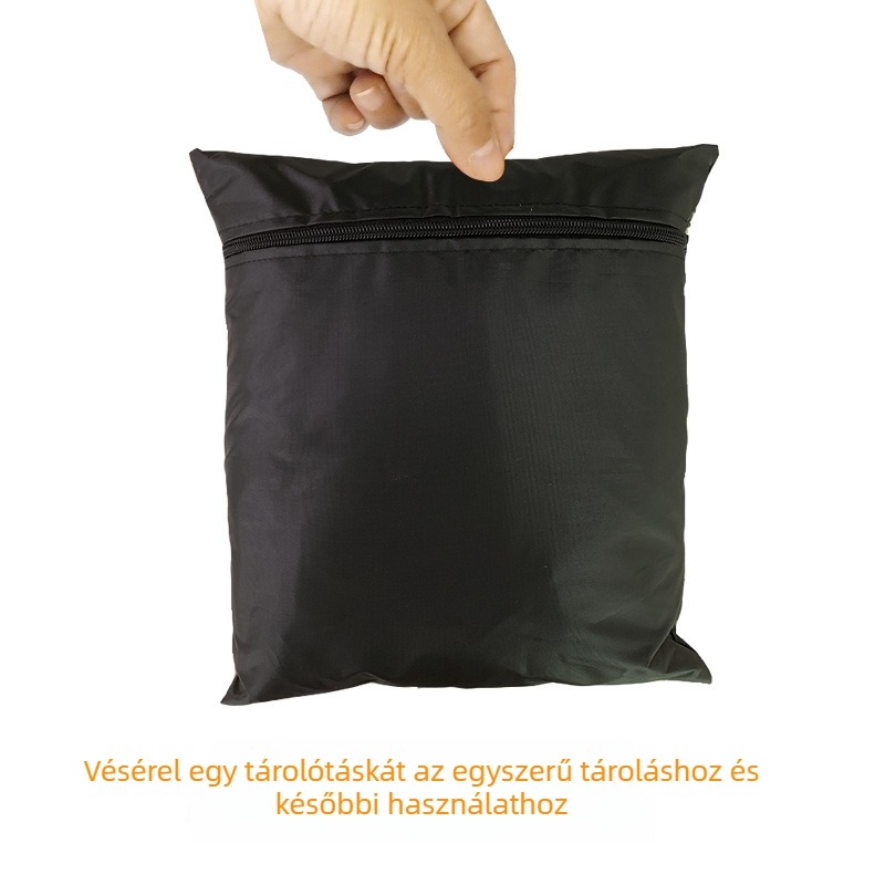 Kültéri spa- és kádfedő – UV-védelem, levélálló, por- és esőálló, Oxford anyag, 100% poliészter