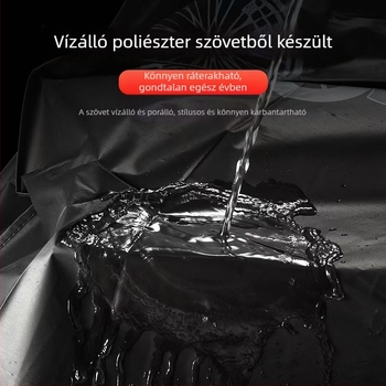 Kerékpárfedél, poliészter, eső- és porálló, általános célú